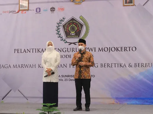 Terus Bersinergi, GP Ansor Siap Dukung Program PWI Mojokerto