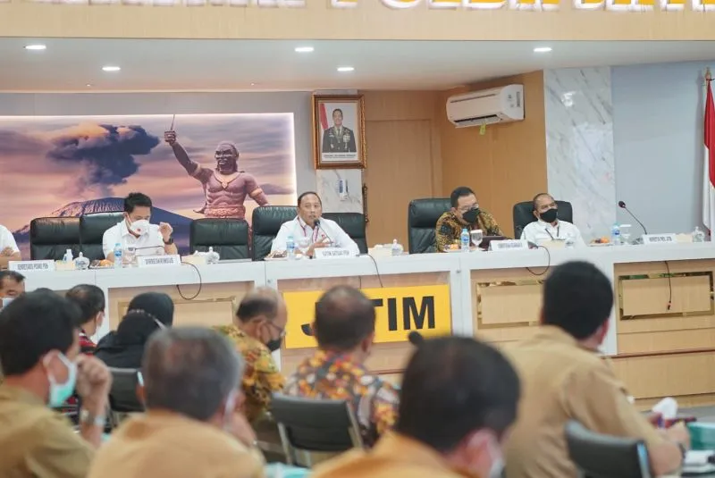 Satgas PEN Polri Lakukan Pengawasan di Jatim