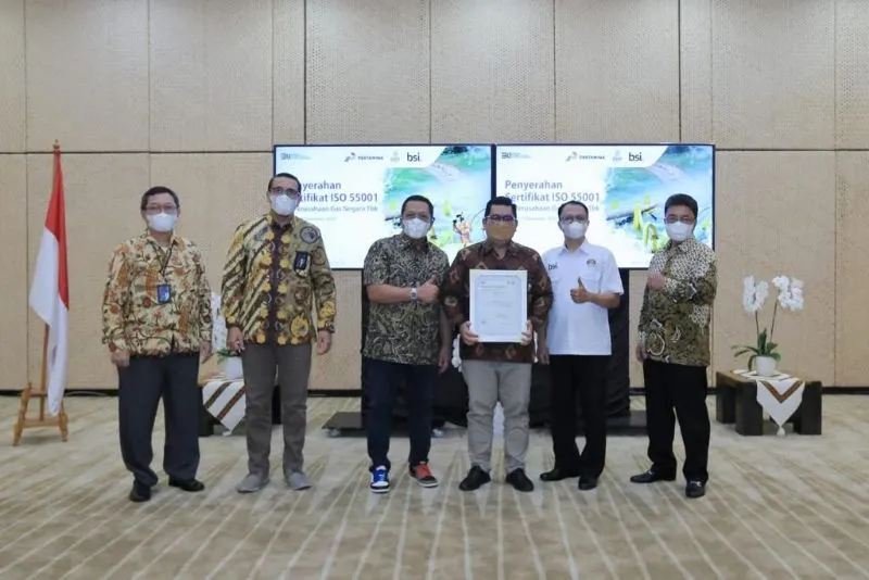 Subholding Gas Pertamina Raih ISO 55001