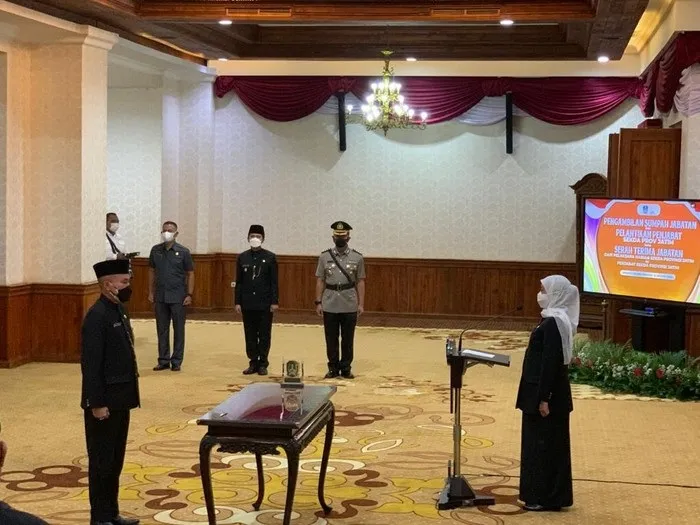 Wahid Wahyudi Resmi Dilantik Jadi PJ Sekdaprov Jatim
