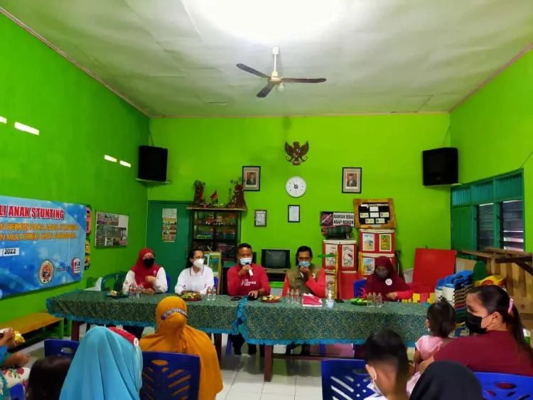 Penyuluhan dan Pemberian Gizi kepada Anak Stunting di Kelurahan Kalijudan