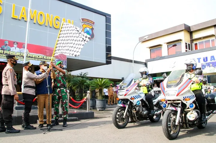 Omicron Mengancam, Tegakkan Prokes Pasukan Pamor Keris Disebar