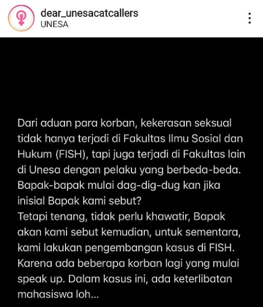 Skandal Kampus Negeri! Dosen Unesa Diduga Lecehkan Sejumlah Mahasiswinya