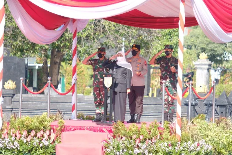 Forkopimda Jatim Gelar Apel Pamor Keris