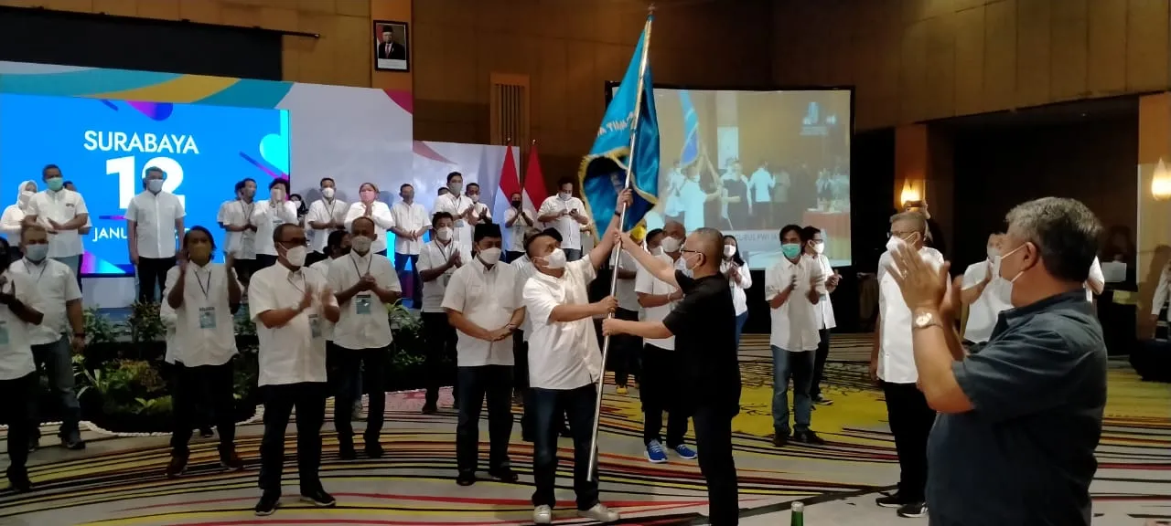 Pengurus PWI Jatim 2021-2026 Resmi Dilantik, Junjung Pers Yang Sehat Cerdas dan Berwibawa