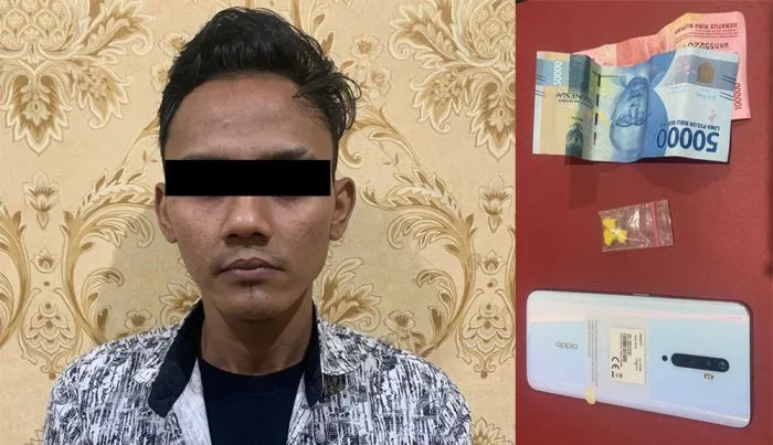 Pengedar Narkoba Ditangkap di Parkiran Masjid