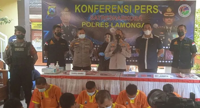 6 Kasus Narkoba di Lamongan Terungkap dalam 10 Hari