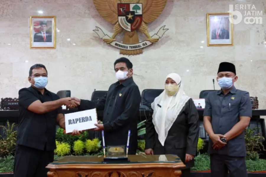 Buah Pengesahan 2 Raperda, Pemkot Kediri Harap Kualitas Pembangunan dan Pelayanan Meningkat