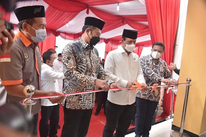 Kapolres Lamongan Dampingi Kepala BNPT Resmikan Rusun Yayasan Lingkar Perdamaian