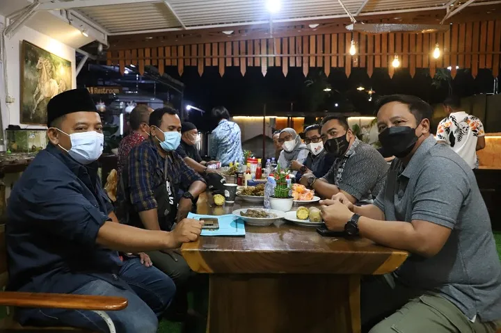 Jalin Sinergitas Bersama Awak Media, Polres Mojokerto Gelar Piramida