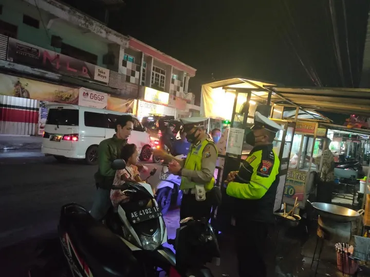 Gencarkan "Pamor Keris" Polres Madiun Sasar Kerumunan