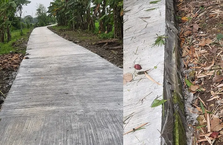 Proyek JUT di Jombang Disinyalir Tak Sesuai Spek