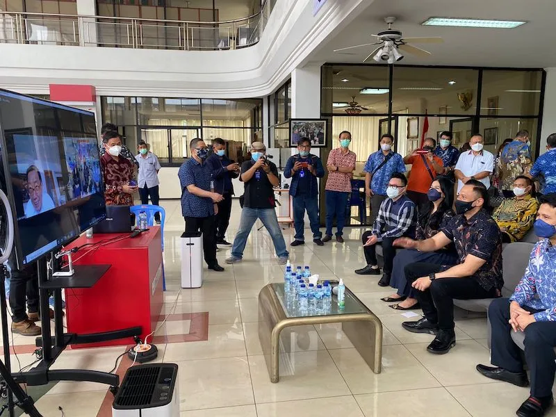 Alim Markus Doakan AHY Jadi Presiden saat Berkunjung Ke Maspion Sidoarjo