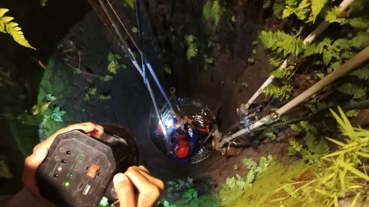 Tercebur ke Dalam Sumur Sedalam 25 Meter, ODGJ Selamat