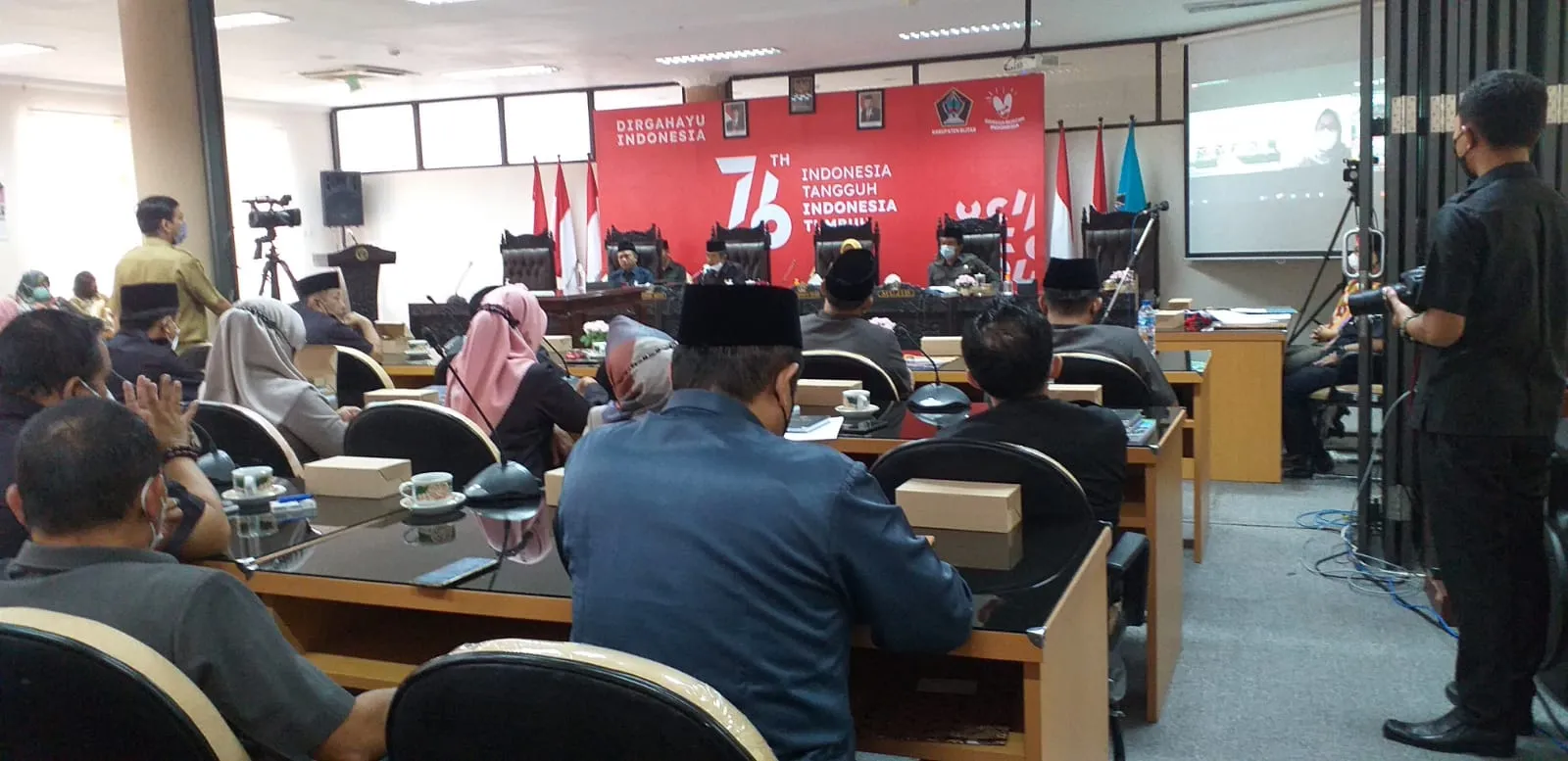 Rapat Paripurna DPRD Kabupaten Blitar Tetapkan Empat Rancangan Pembahasan yang Harus Dilaksanakan Pemda Kabupaten Blitar