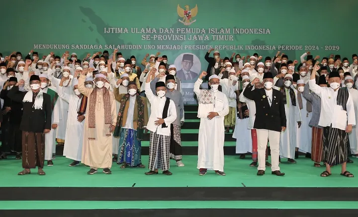 Ulama NU Se-Jatim Minta Sandiaga Uno Maju Capres 2024