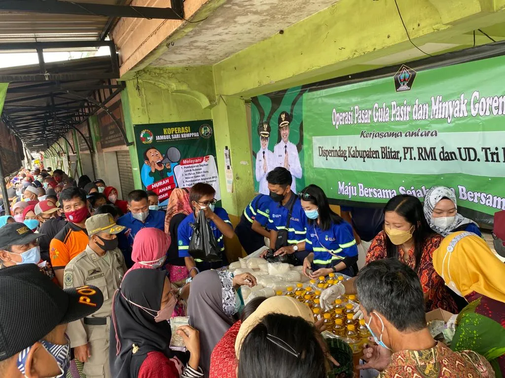 Antisipasi Lonjakan Harga Gula Jelang Puasa, PT RMI Gelar Operasi Pasar