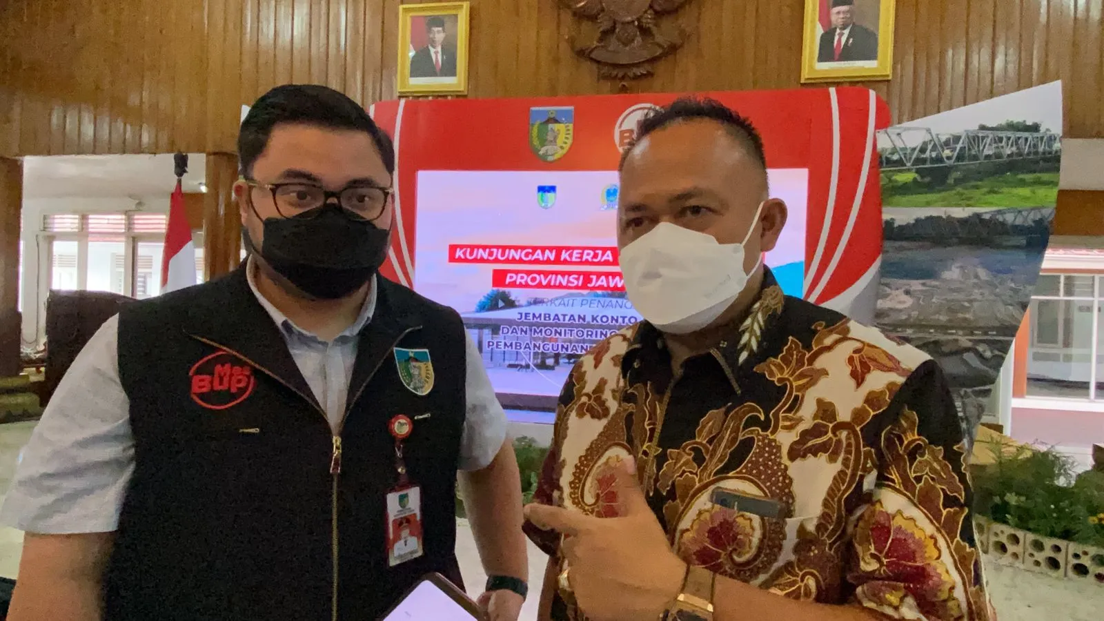 Komisi D dan Bupati Kediri Sepakati Jembatan Konto Lama Model Check Dam