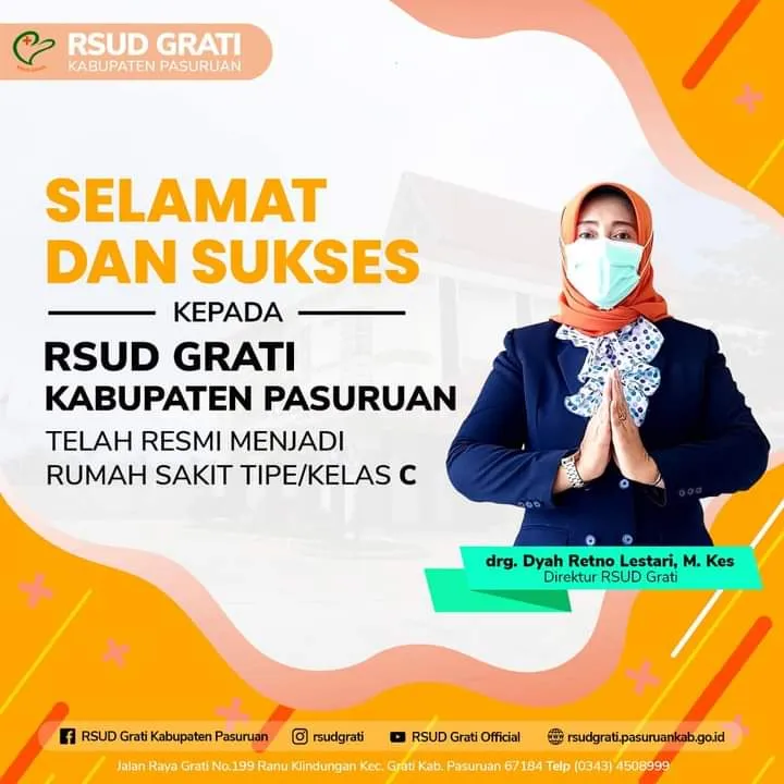 Setahun RSUD Grati Menjadi Rumah Sakit Tipe C, Inovasi Pelayanan Terus Ditingkatkan