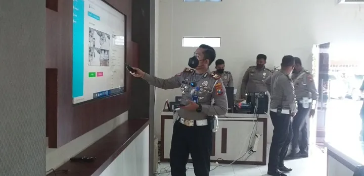 Sebelum Terapkan Tilang Sistem ETLE, Polres Blitar Kota Lakukan Sosialisasi ke Masyarakat