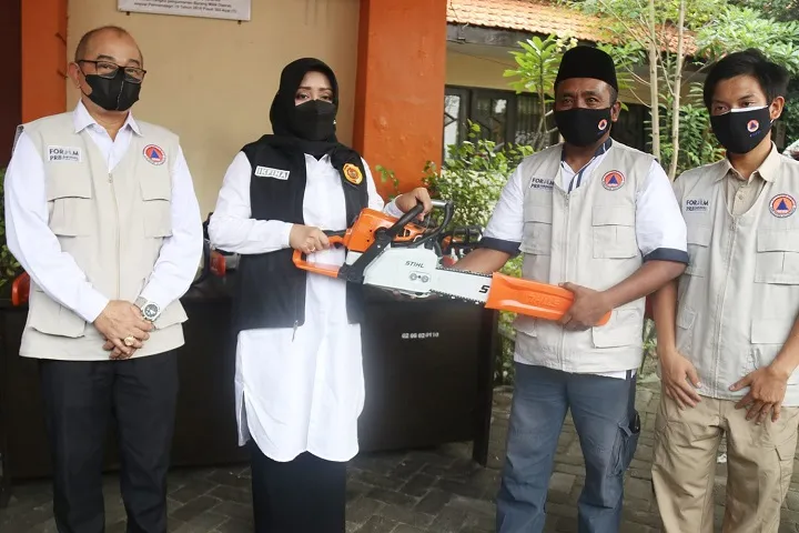 Dukung Pembangunan Berbasis Pengurangan Risiko Bencana, Pemkab Mojokerto Lengkapi Sarpras FPRB