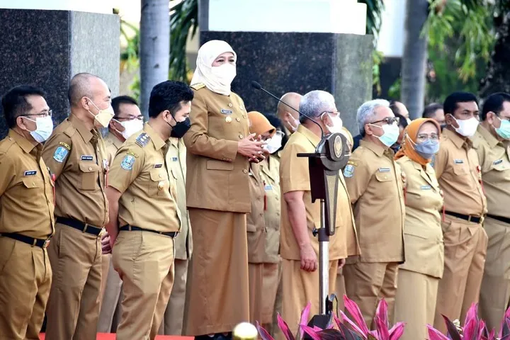Khofifah Himbau Percepatan Vaksinasi Booster