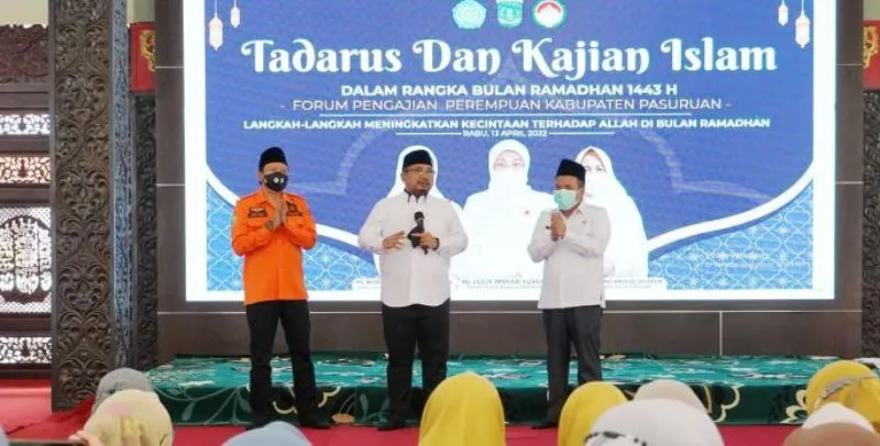 Menteri Agama Hadiri Pengajian Penggerak PKK Pasuruan