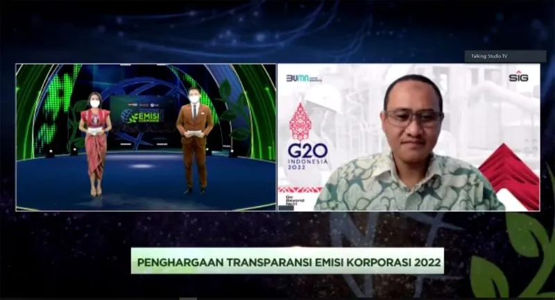 SIG Raih Penghargaan Green Elite dan Gold Plus pada Ajang Transparansi Emisi Korporasi 2022