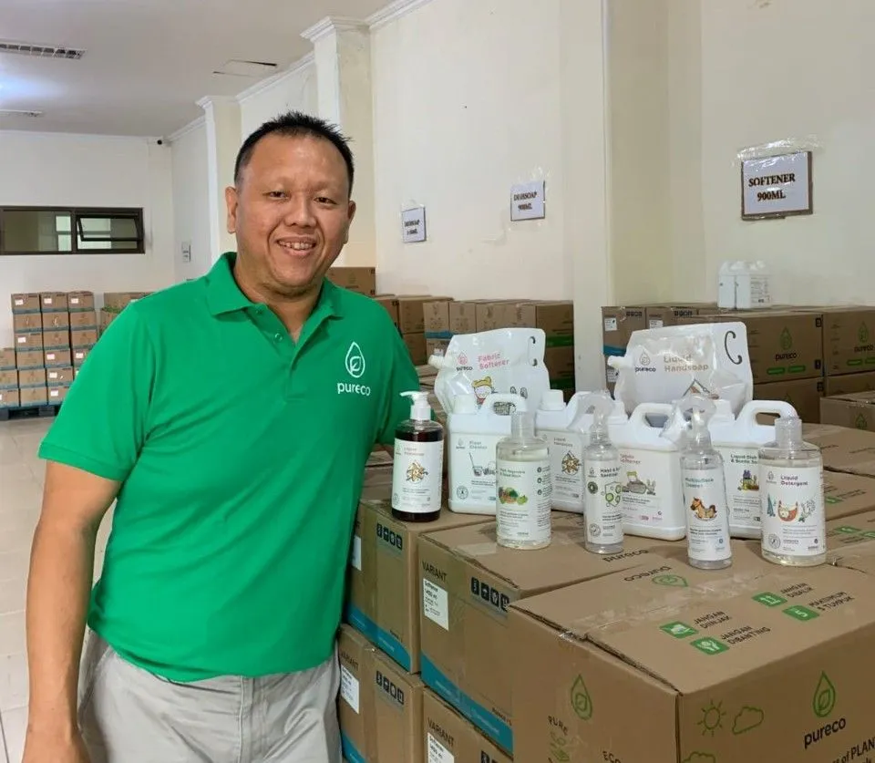 Pureco Kerjasama dengan Siklus, Antarkan Produk Konsumen dengan Metode Isi Ulang