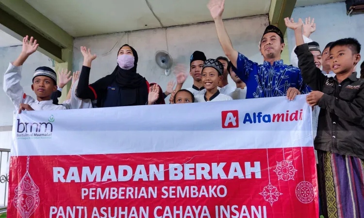 Alfamidi Jatim Gelar Santunan di Tiga Panti Asuhan