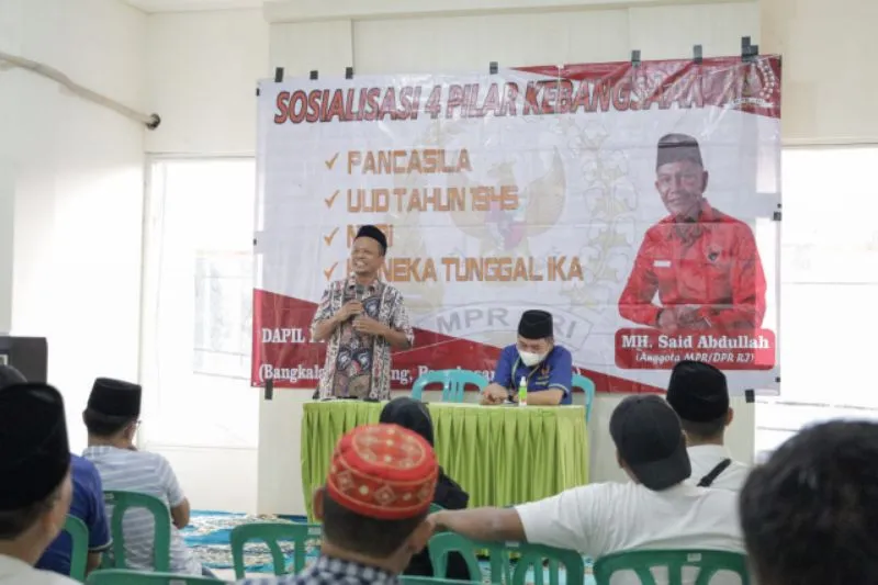 Bersama KONI Bangkalan, MH Said Abdullah Berikan Wawasan Kebangsaan kepada Atlet