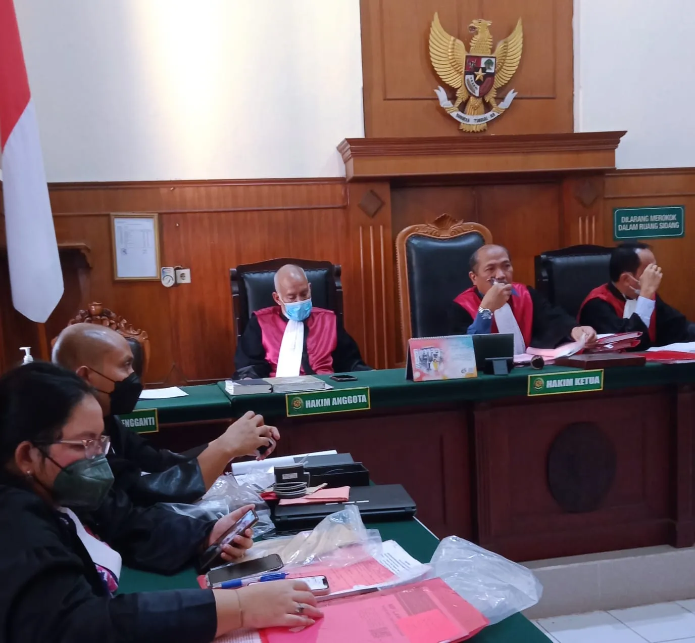 Sidangkan Warga Ukraina yang Bobol Rekening Nasabah Senilai Rp 3,6 M, Hakim Anggota Ngantuk