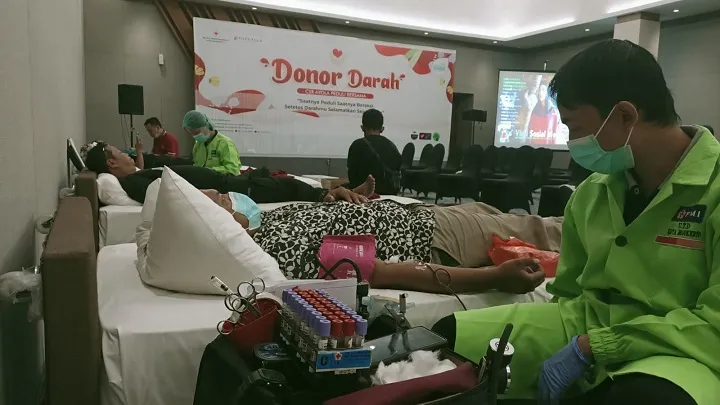 Jumlah Permintaan Tinggi, Stok Darah O dan A PMI Kota Mojokerto Kritis