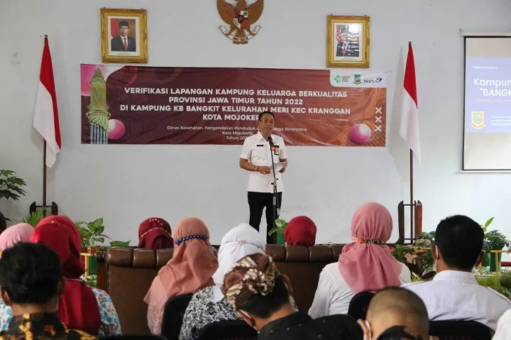 Masuk Tiga Besar Kampung KB Se-Jatim, Tim Verifikator Provinsi Lakukan Verlap di Kampung KB Bangkit Kelurahan Meri