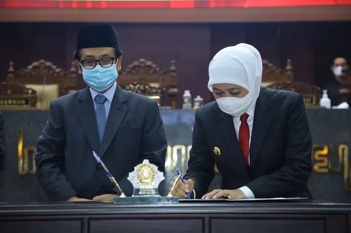 DPRD Lamongan Gelar Rapat Paripurna Pertanggungjawaban Pelaksanaan APBD 2021