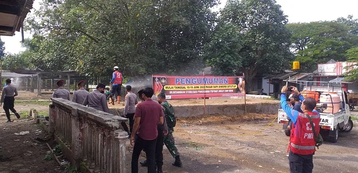 Antisipasi Penyebaran PMK, Pasar Hewan Dimoro Ditutup sampai 19 Juni