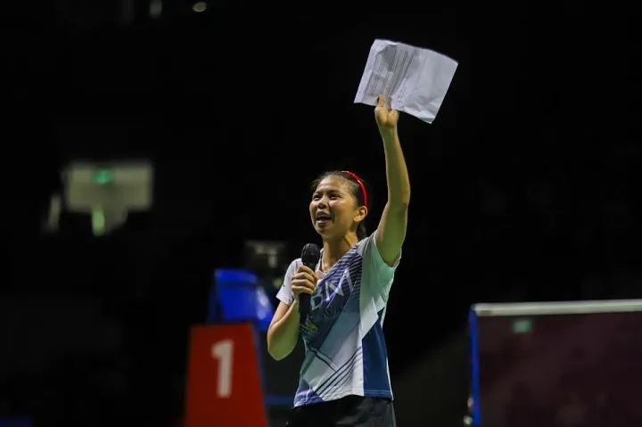 Greysia Polii Pamit, Pasangannya Menangis