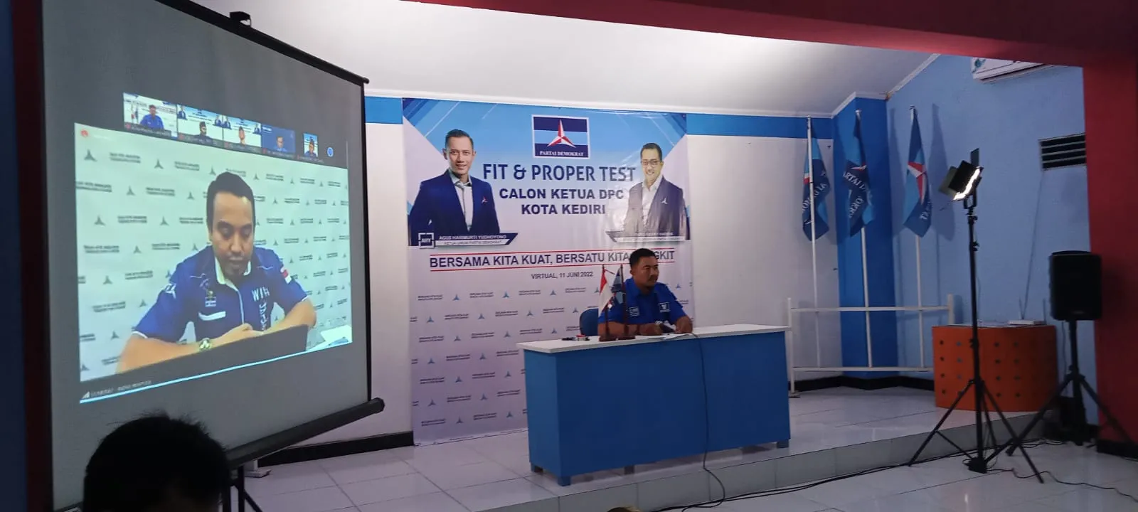 Ikuti Uji Kelayakan, Ashari Siap Jadi Ketua DPC Partai Demokrat Kota Kediri