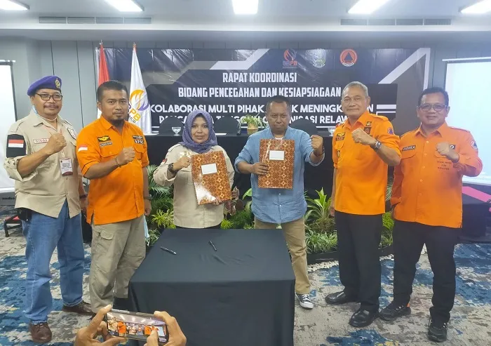 BPBD Bangun Sinergi Pentahelix Kebencanaan Bareng SRPB dan PWI Jatim