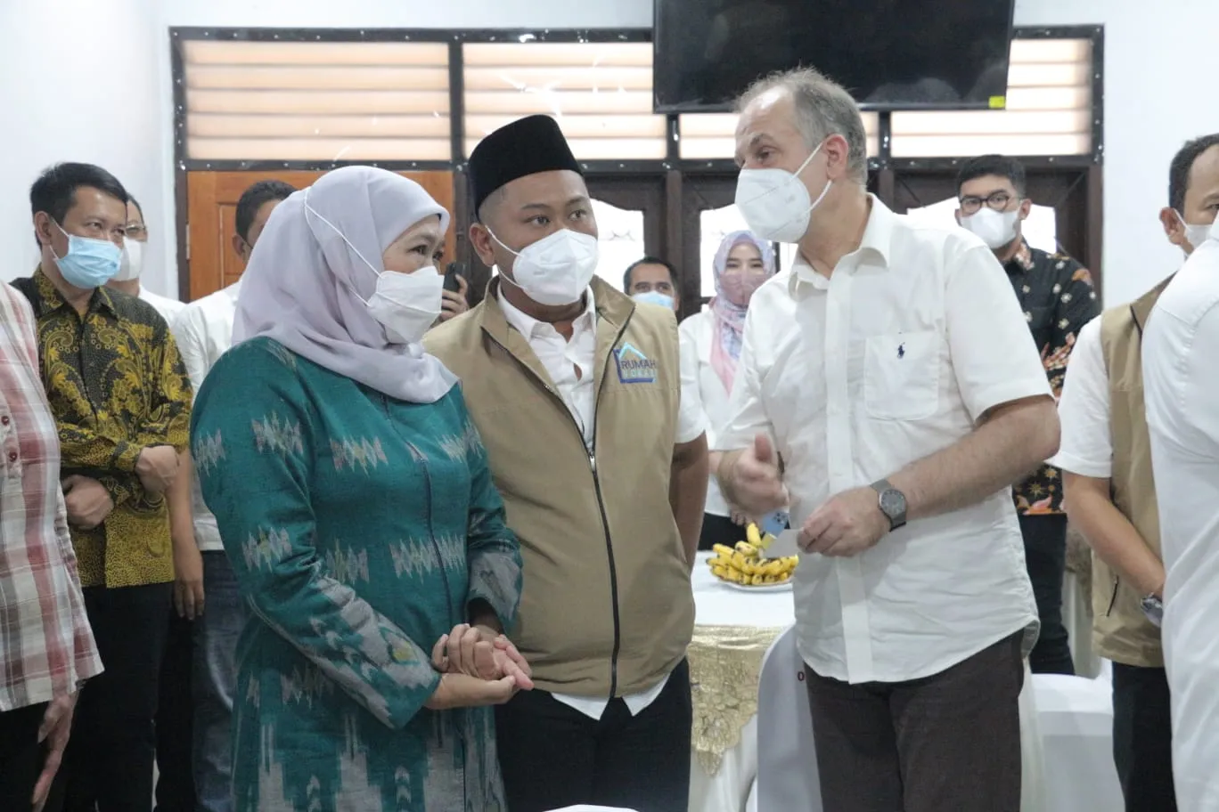 Gubernur Khofifah Resmikan Rumah Vokasi Kadin di Gresik
