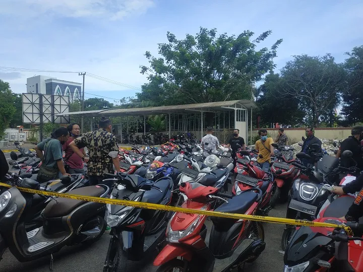 Komplotan Curanmor Lintas Kota Dibekuk, 51 Motor Diamankan