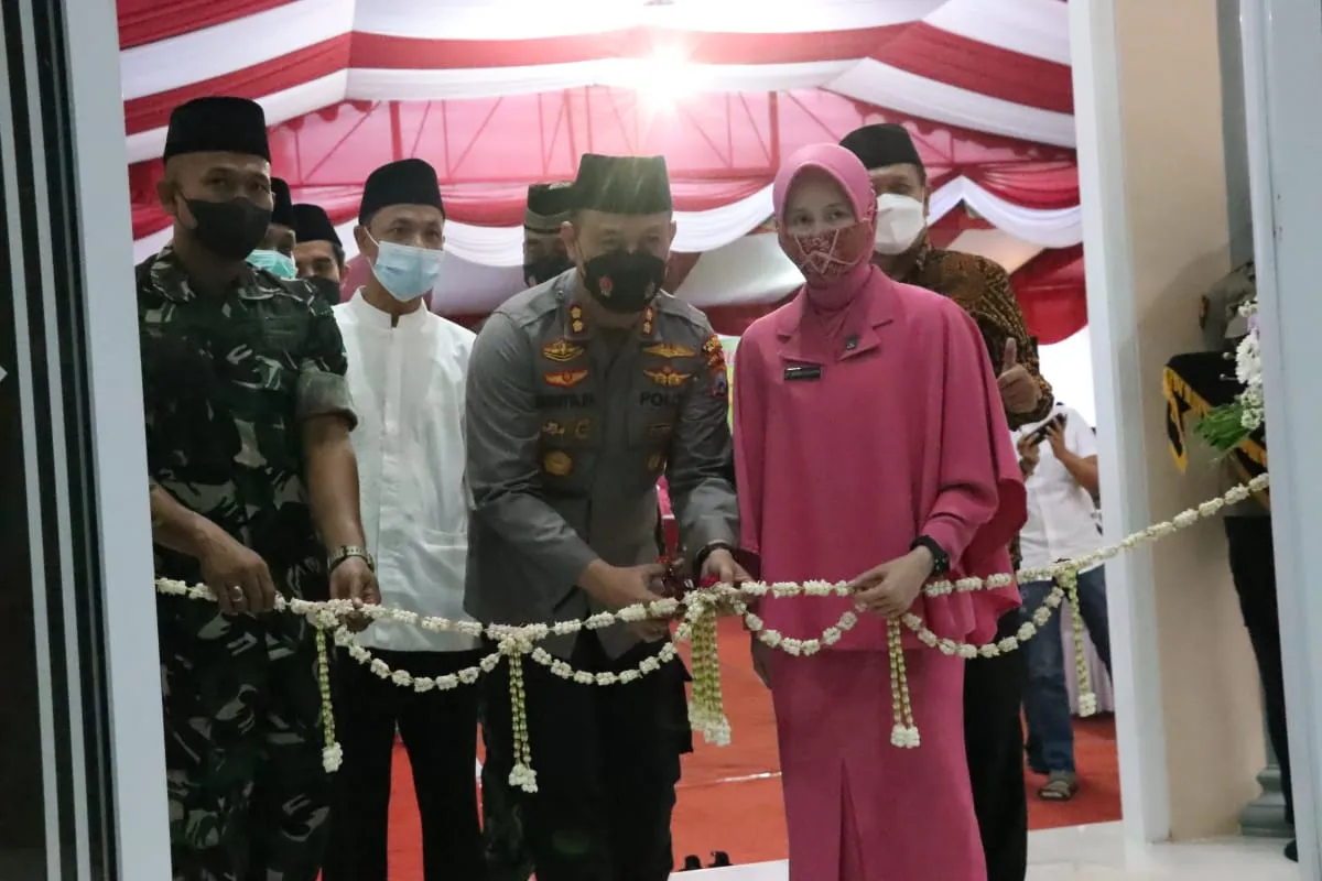 Masjid AS - SALAM, Diresmikan Kapolres Blitar Bertepatan  di Hari Bhayangkara ke 76