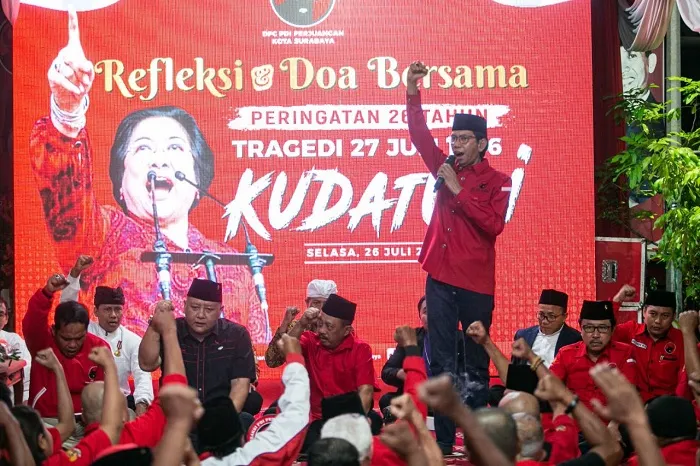 Jangan Lupakan Sejarah! Kader-Kader PDIP Surabaya Peringati Tragedi 27 Juli 1996