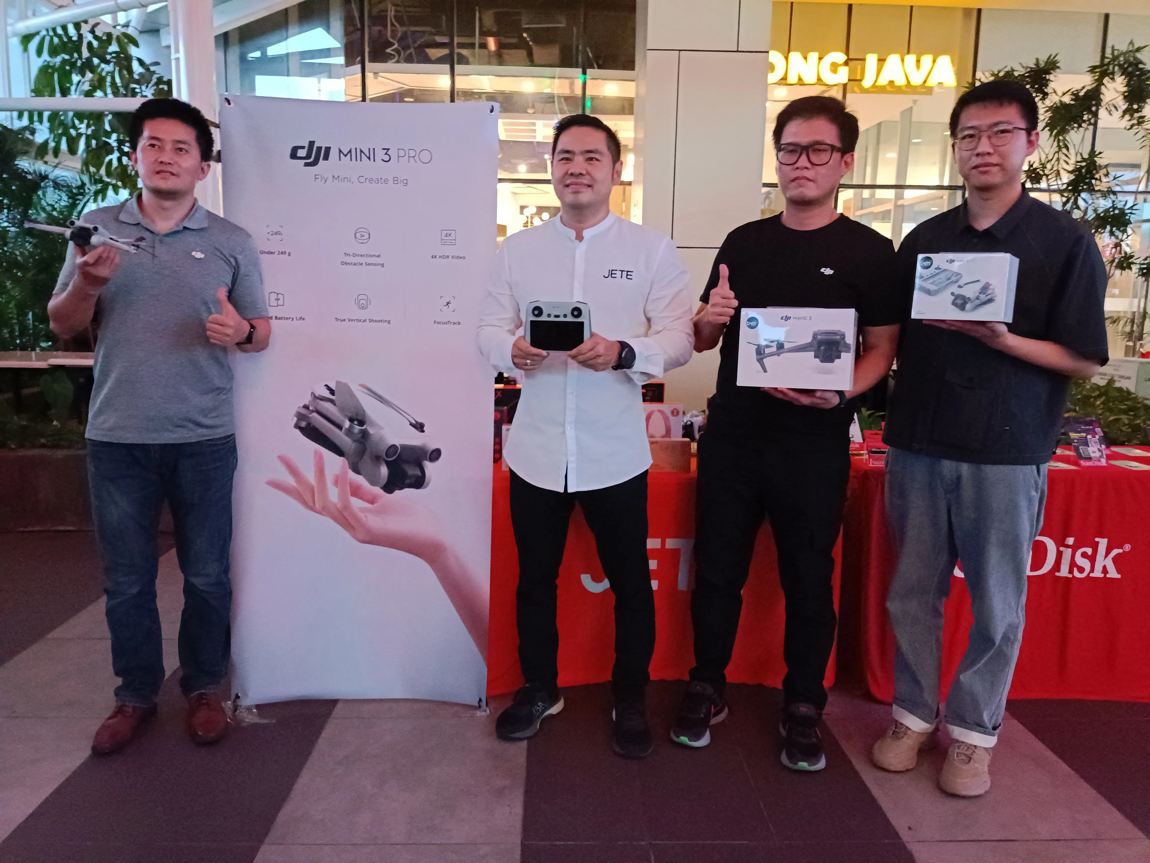 Baca juga : Ajang Night Photo with DJI Mini 3 Pro, Pertemukan Penghoby Drone Di Surabaya
