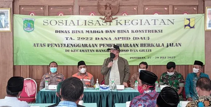 Pemkab Pasuruan Persisten Gelar Sosialisasi Pemeliharaan Berkala Jalan