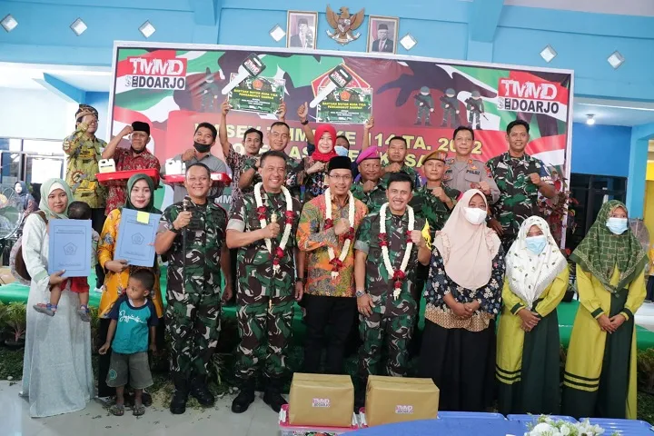 Tim Wasev Kunjungi Lokasi TMMD ke 114 Kodim 0816/Sidoarjo
