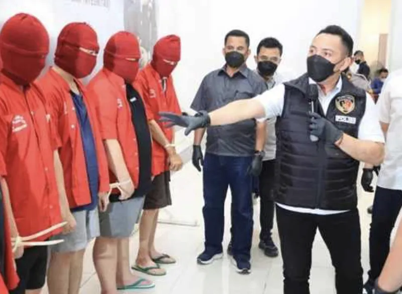 Polrestabes Tangkap 7 Pejudi Online, Beromzet Ratusan Juta