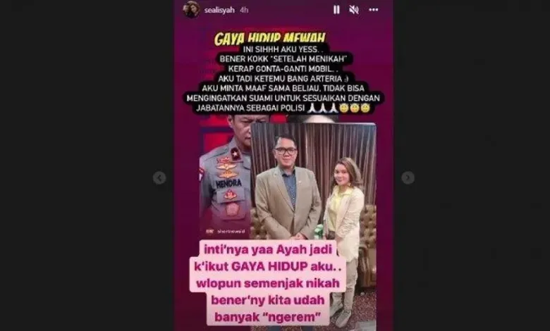 Kapolri Beberkan Ulah Brigjen Hendra, Suami Selebriti Seali Syah