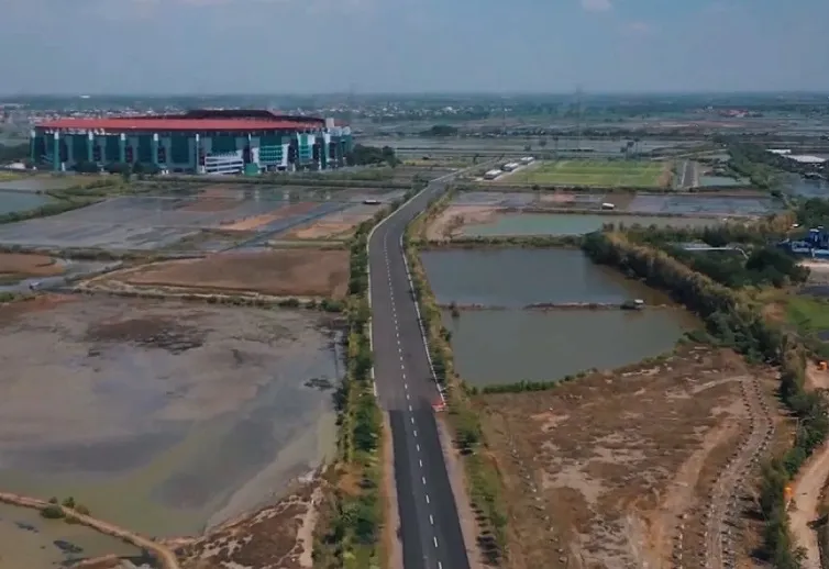 Jadi Tuan Rumah Piala AFC U-20 2023, Pemkot Surabaya Kebut Perbaikan Jalan Menuju Stadion GBT