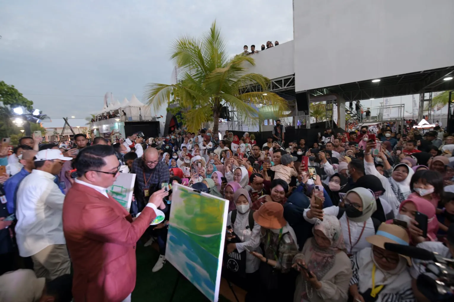 Paviliun Jabar Jadi Magnet Warga Kota Makassar